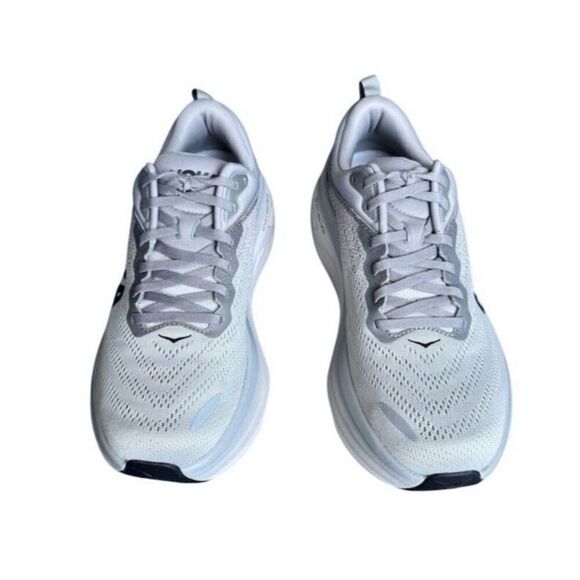 Hoka One One Bondi 8 Men's Running Shoes Gray Size 10D Athletic Sneaker - Picture 5 of 11